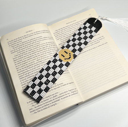 Semne de carte - Semn de carte "Checkered Smile"