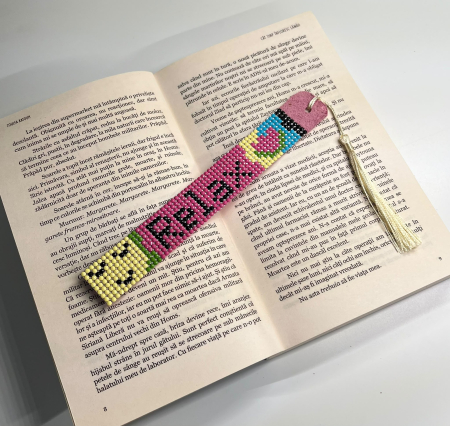 Semne de carte - Semn de carte „Relax & Read”