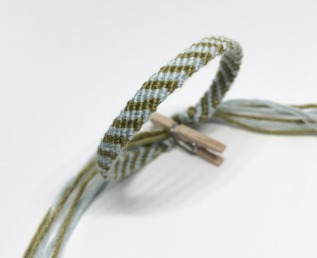 Friendship bracelets - Sky & Moss