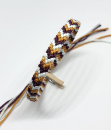 Friendship bracelets - Sunset Chevron