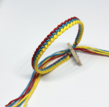 Friendship bracelets - Tricolor Romanesc