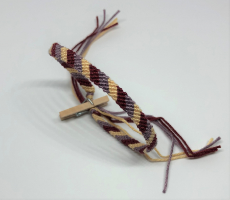 Friendship bracelets - Vintage Berry