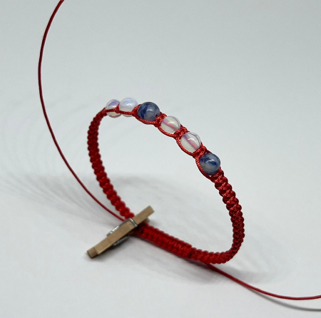 Bratari rosii cu pietre semipretioase - Viziune si Intuitie