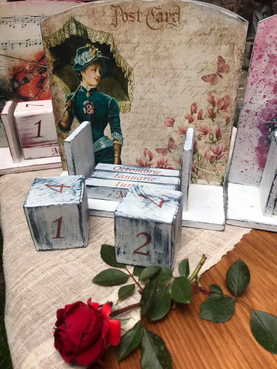 Calendar perpetuu, handmade, model Lady [3]