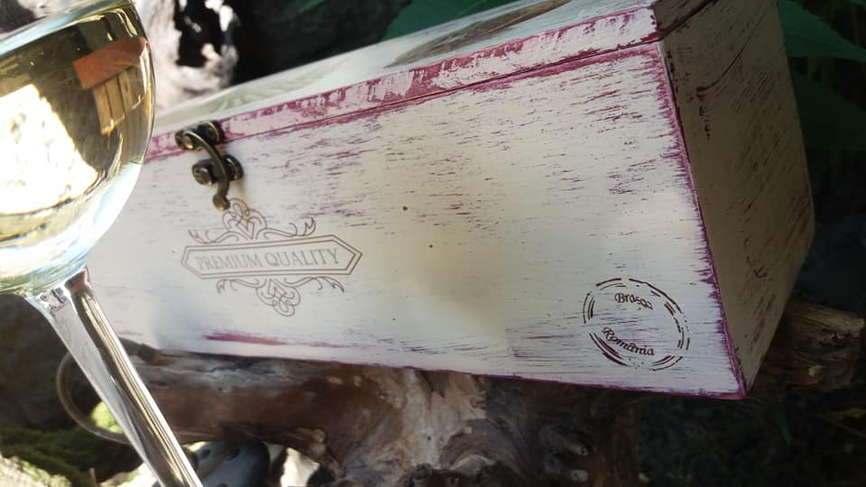 Cutie decorativă pentru vin, model Vintage [6]