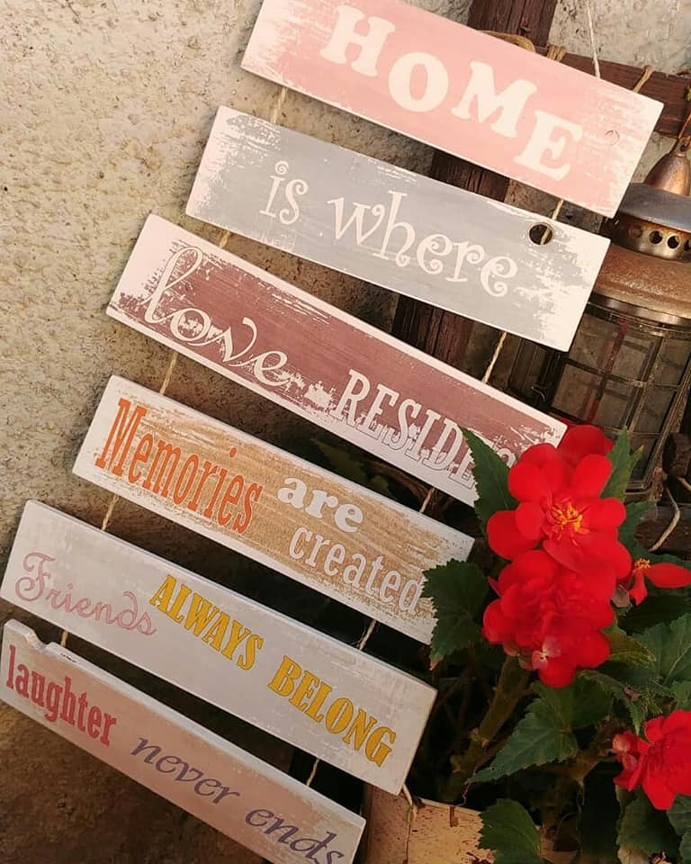 Decorațiune perete Home [3]