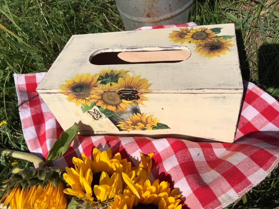 Set Floarea-soarelui format din calendar perpetuu și suport șervețele [4]