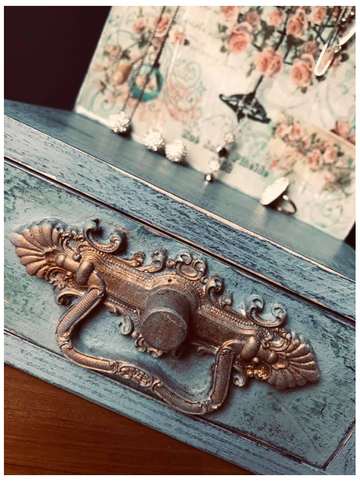 Suport bijuterii cu sertar [2]