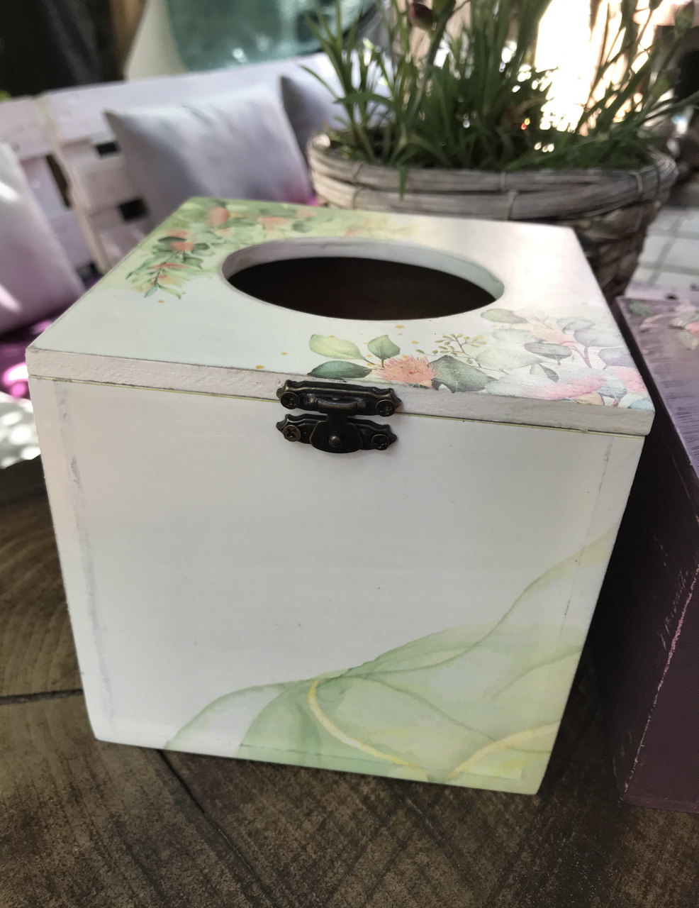 Suport pentru șervețele, model pătrat [5]