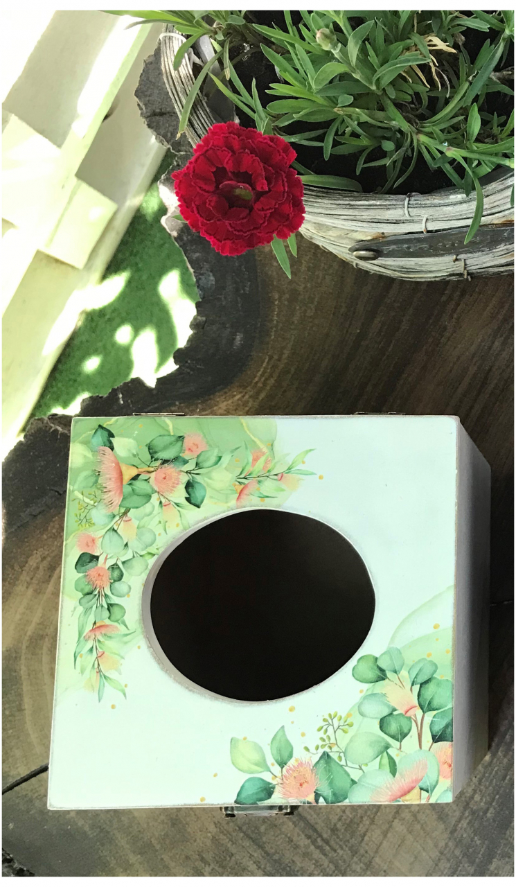 Suport pentru șervețele, model pătrat [2]