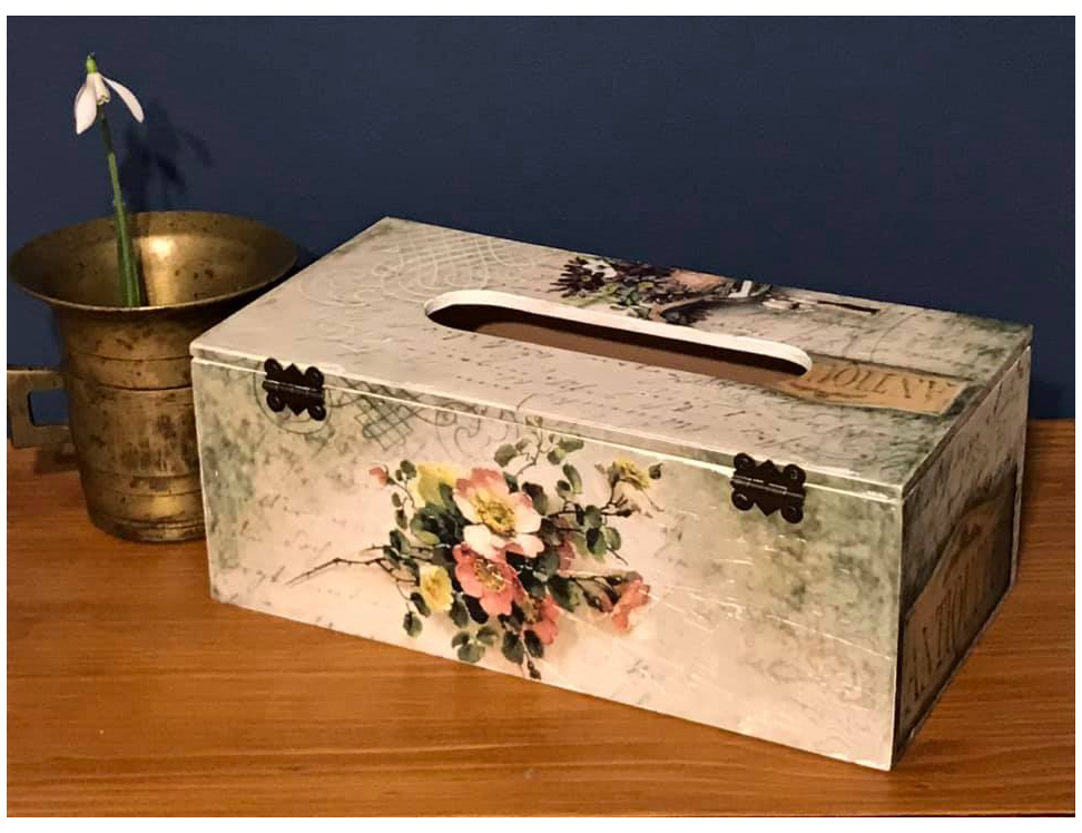 Suport șervețele handmade, model Antique [2]