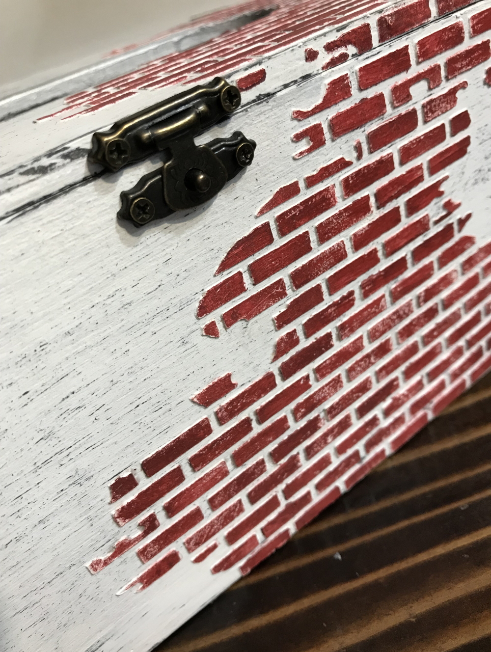 Suport șervețele handmade, model Cărămizi [7]