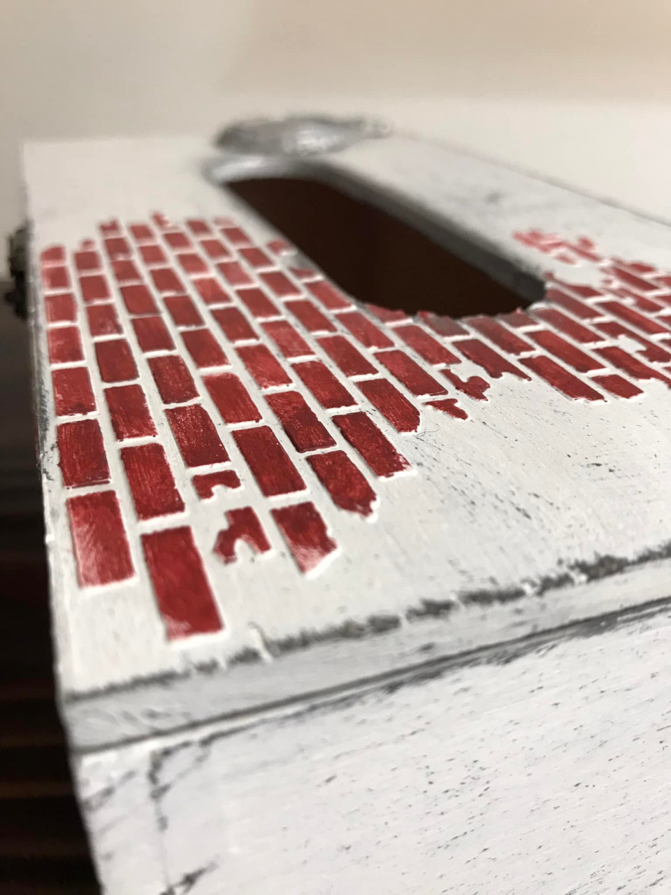 Suport șervețele handmade, model Cărămizi [3]