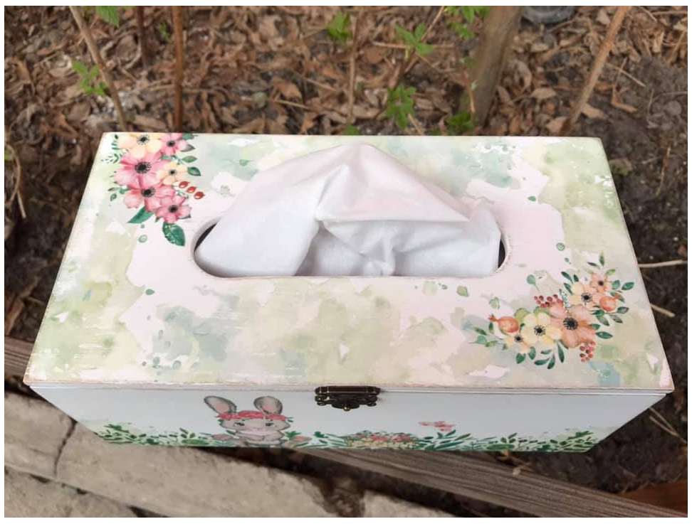 Suport șervețele handmade, model Iepuraș [2]