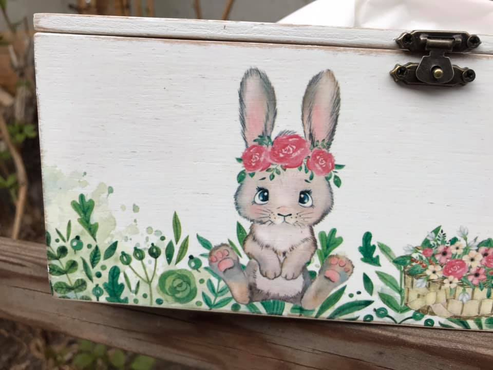 Suport șervețele handmade, model Iepuraș [3]