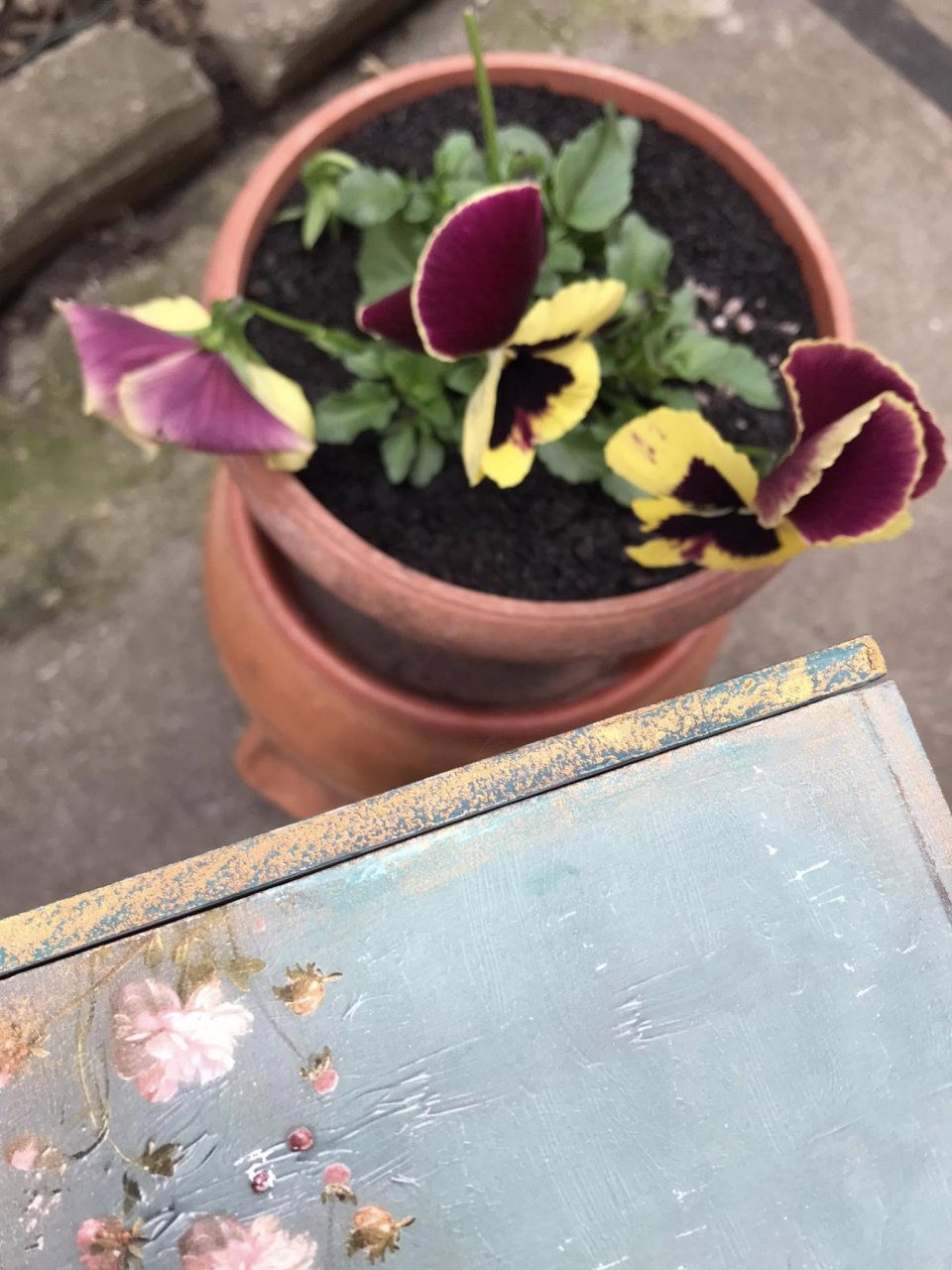 Suport șervețele handmade, model Iepuraș vintage [5]