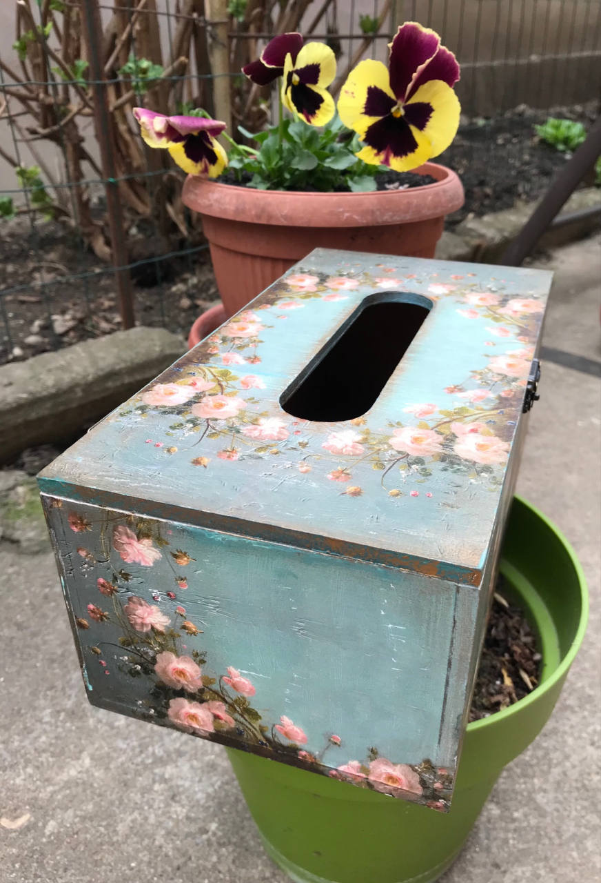 Suport șervețele handmade, model Iepuraș vintage [3]