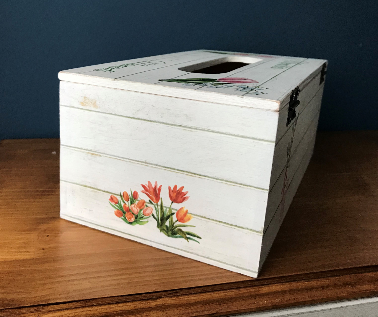 Suport șervețele handmade, model Lalele [5]