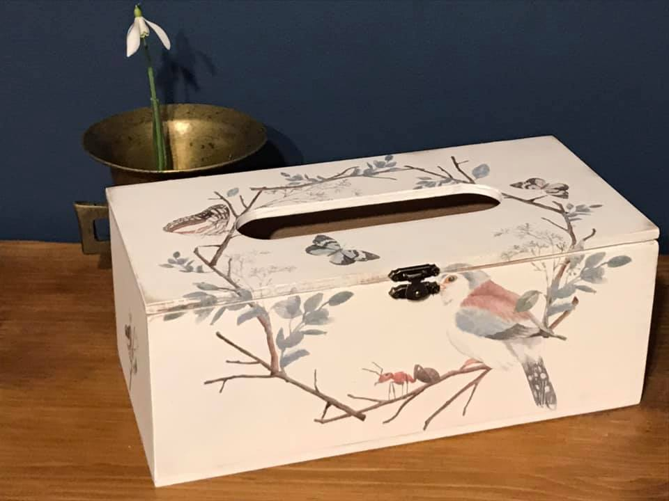 Suport șervețele handmade, model Păsări [1]