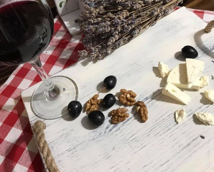 Tavă pictată cu Lavandă [4]