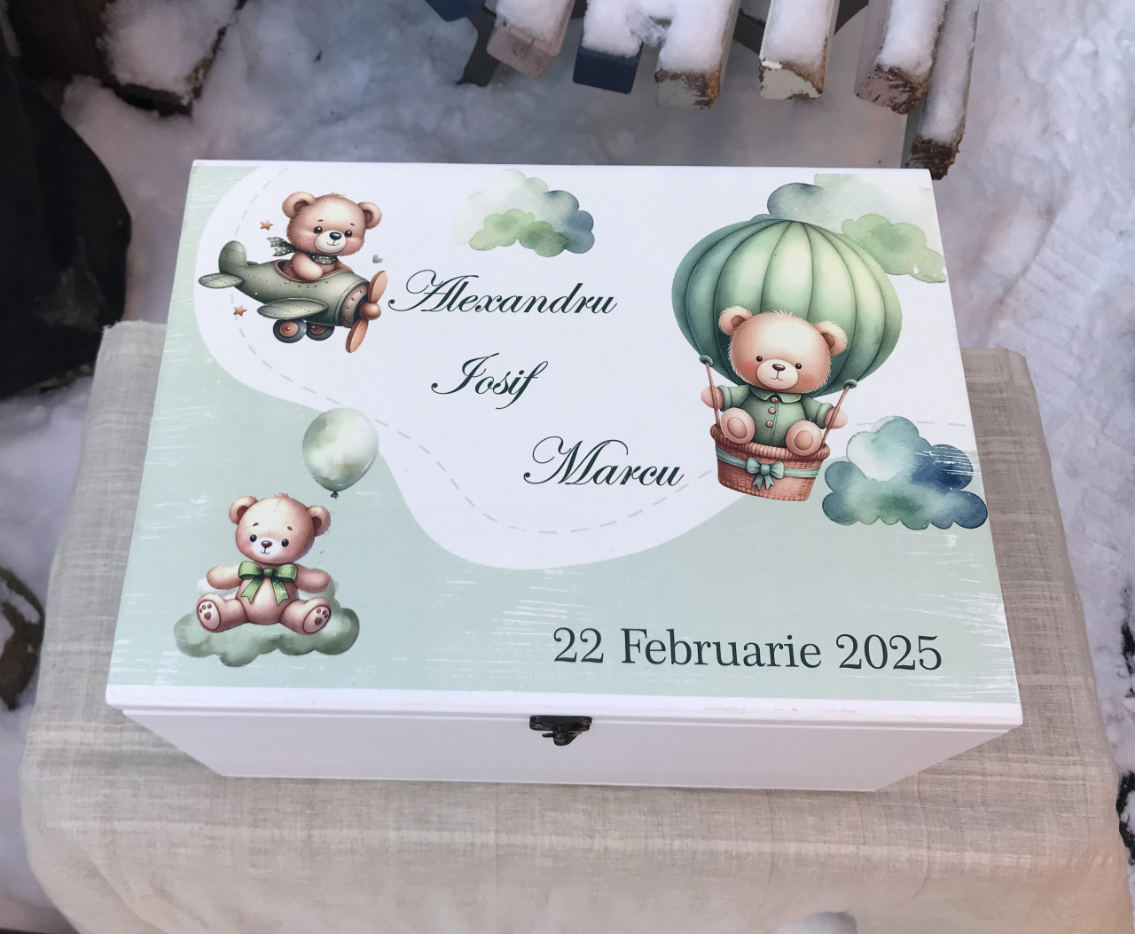 Trusou botez personalizat pentru băiat [1]