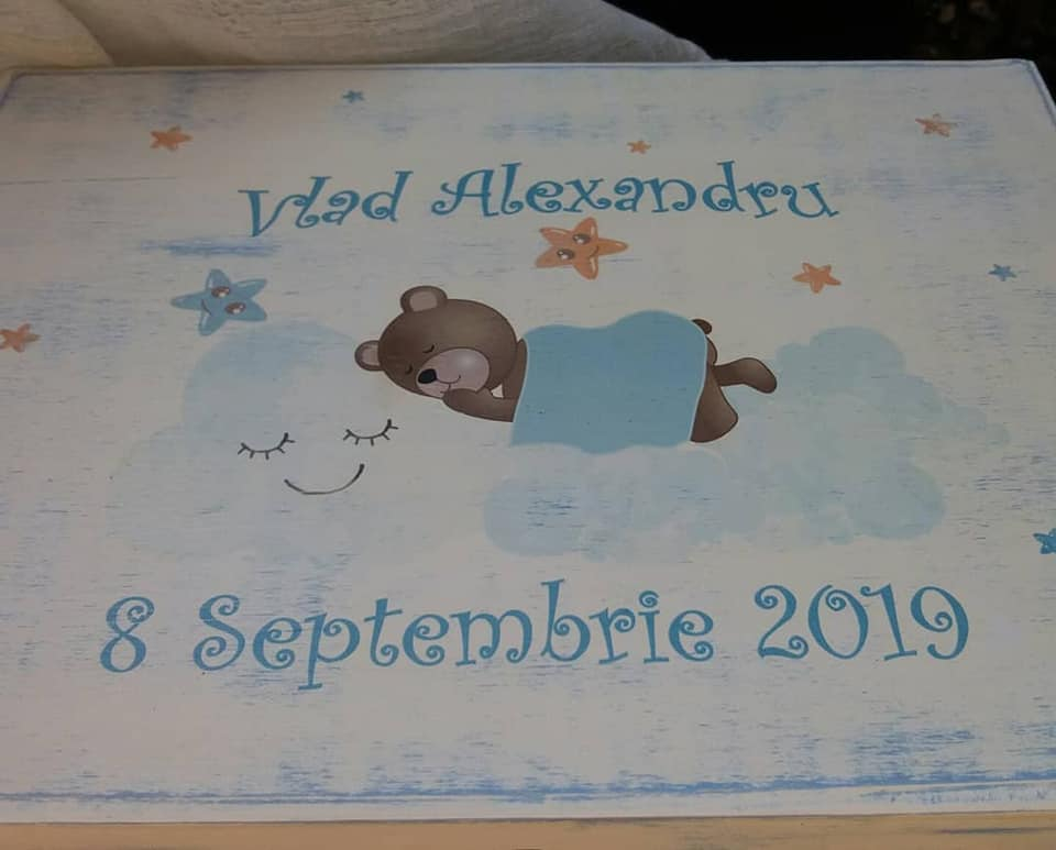 Trusou botez personalizat pentru băiat, model Vlad [4]