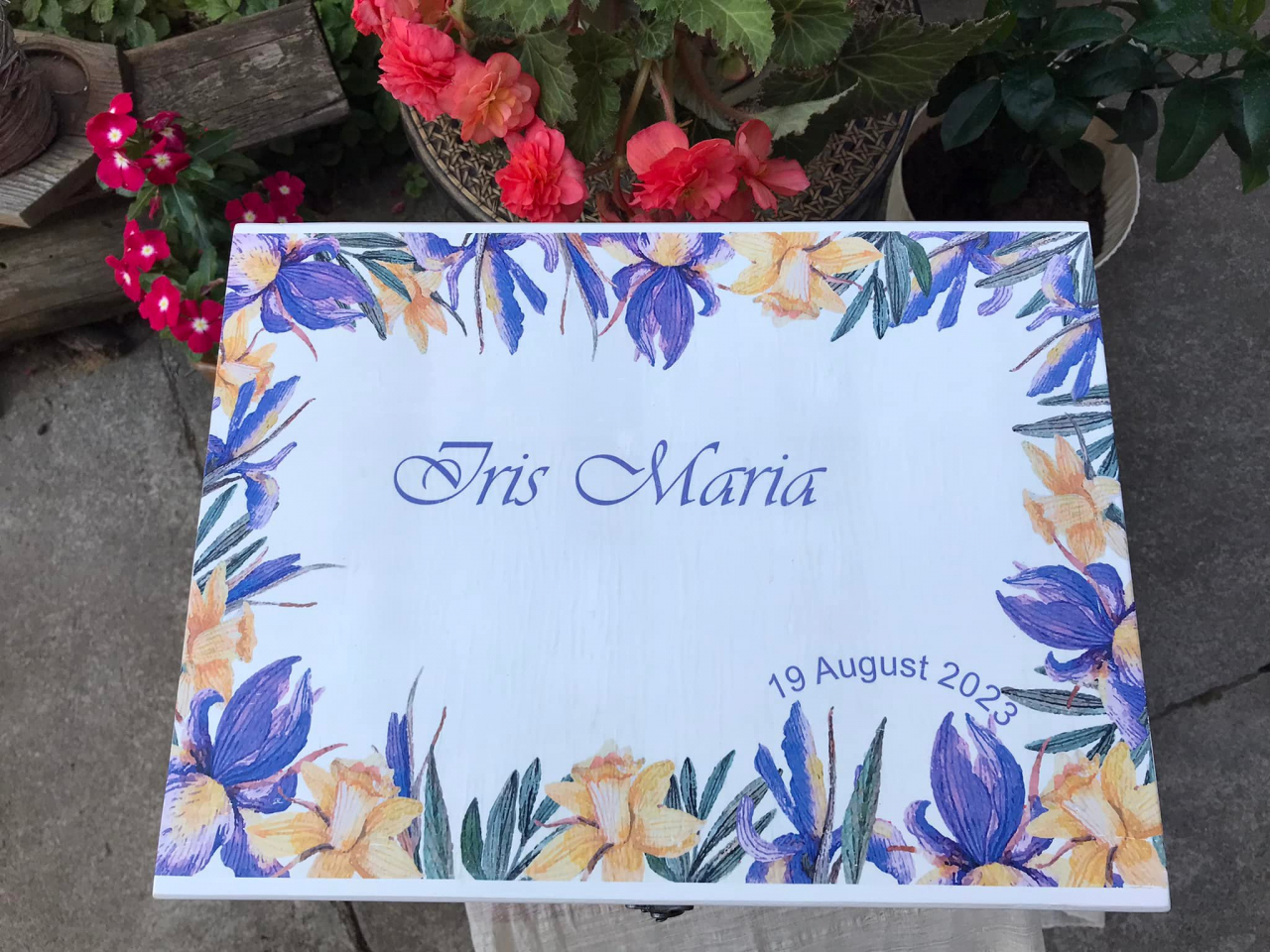 Trusou botez personalizat pentru fetiță [8]