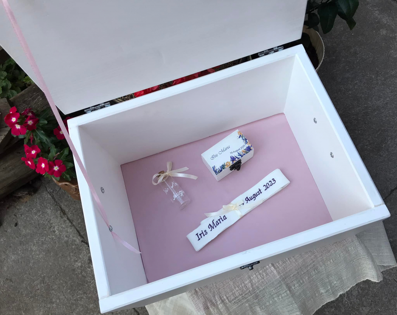 Trusou botez personalizat pentru fetiță [3]