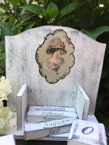 Calendar perpetuu, handmade, model Portret [2]