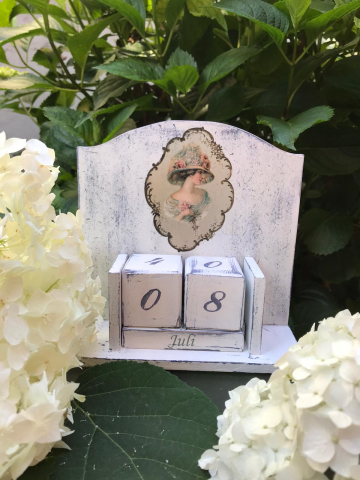 Calendar perpetuu, handmade, model Portret [4]