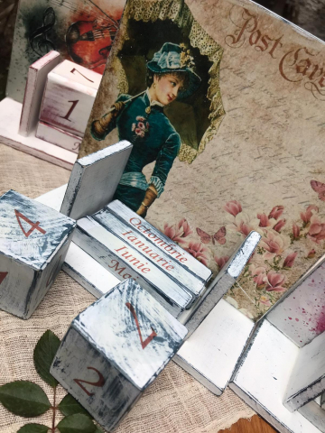 Calendar perpetuu, handmade, model Lady [4]