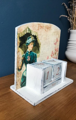 Calendar perpetuu, handmade, model Lady [3]