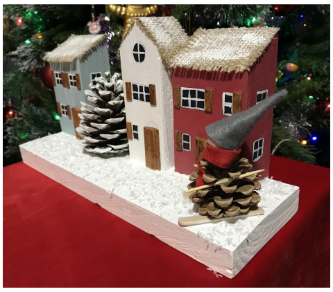 Căsuțe din lemn, model 1 [1]