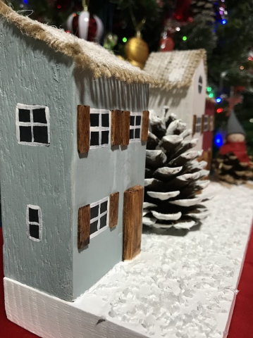 Căsuțe din lemn, model 1 [3]