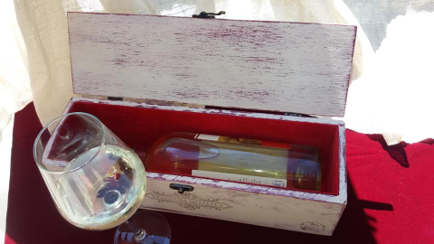 Cutie decorativă pentru vin, model Vintage [3]