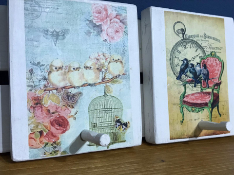 Mini cuier pentru copii, model Vintage [5]