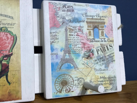 Mini cuier pentru copii, model Vintage [3]