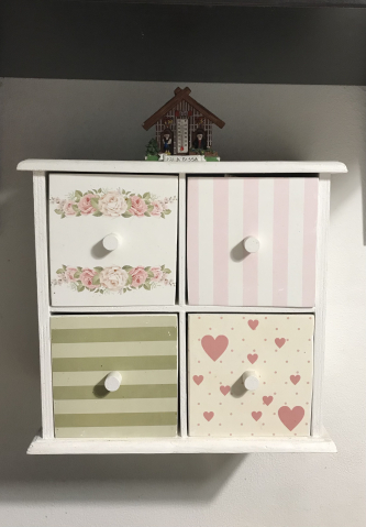 Mini dulăpior vintage cu sertare [2]