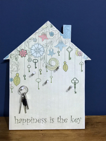 Cuiere și suporturi pentru chei - Suport pentru chei model Căsuță