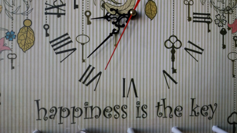 Suport pentru chei, model cu ceas [3]