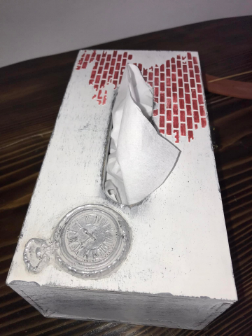 Suport șervețele handmade, model Cărămizi [3]