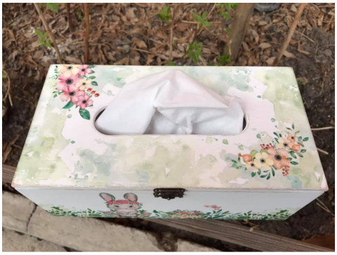 Suport șervețele handmade, model Iepuraș [1]