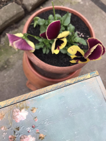 Suport șervețele handmade, model Iepuraș vintage [4]