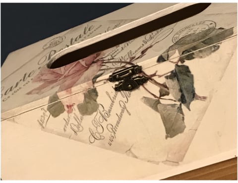 Suport șervețele handmade, model Trandafir [1]