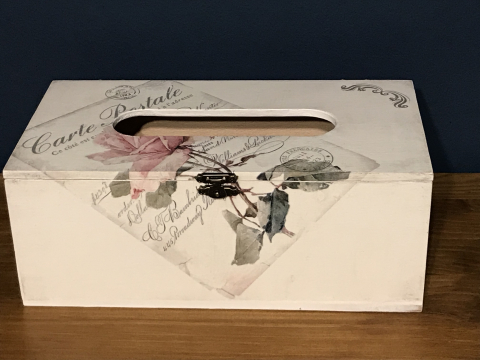 Suporturi șervețele - Suport șervețele handmade, model Trandafir