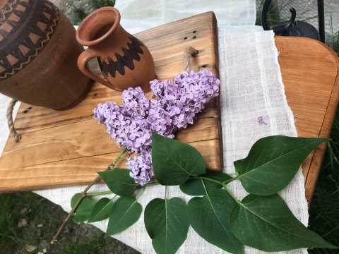 Tăvi - Tavă lemn natur