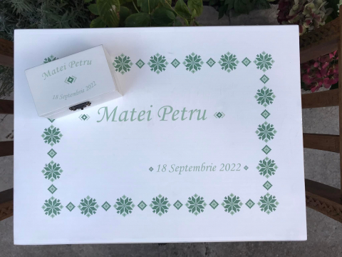 Trusouri botez - Trusou botez personalizat pentru băiat.