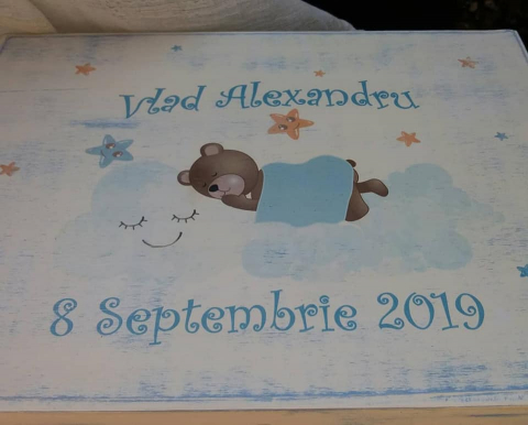 Trusou botez personalizat pentru băiat, model Vlad [3]