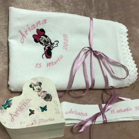 Trusou botez personalizat pentru fetiță [4]