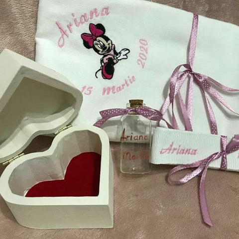 Trusou botez personalizat pentru fetiță [6]